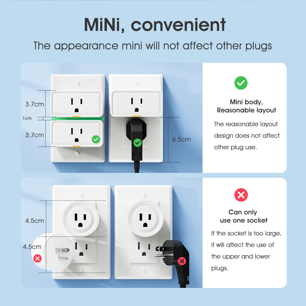 Presa Smart WiFi Wireless - Controllo Remoto Casa Intelligente