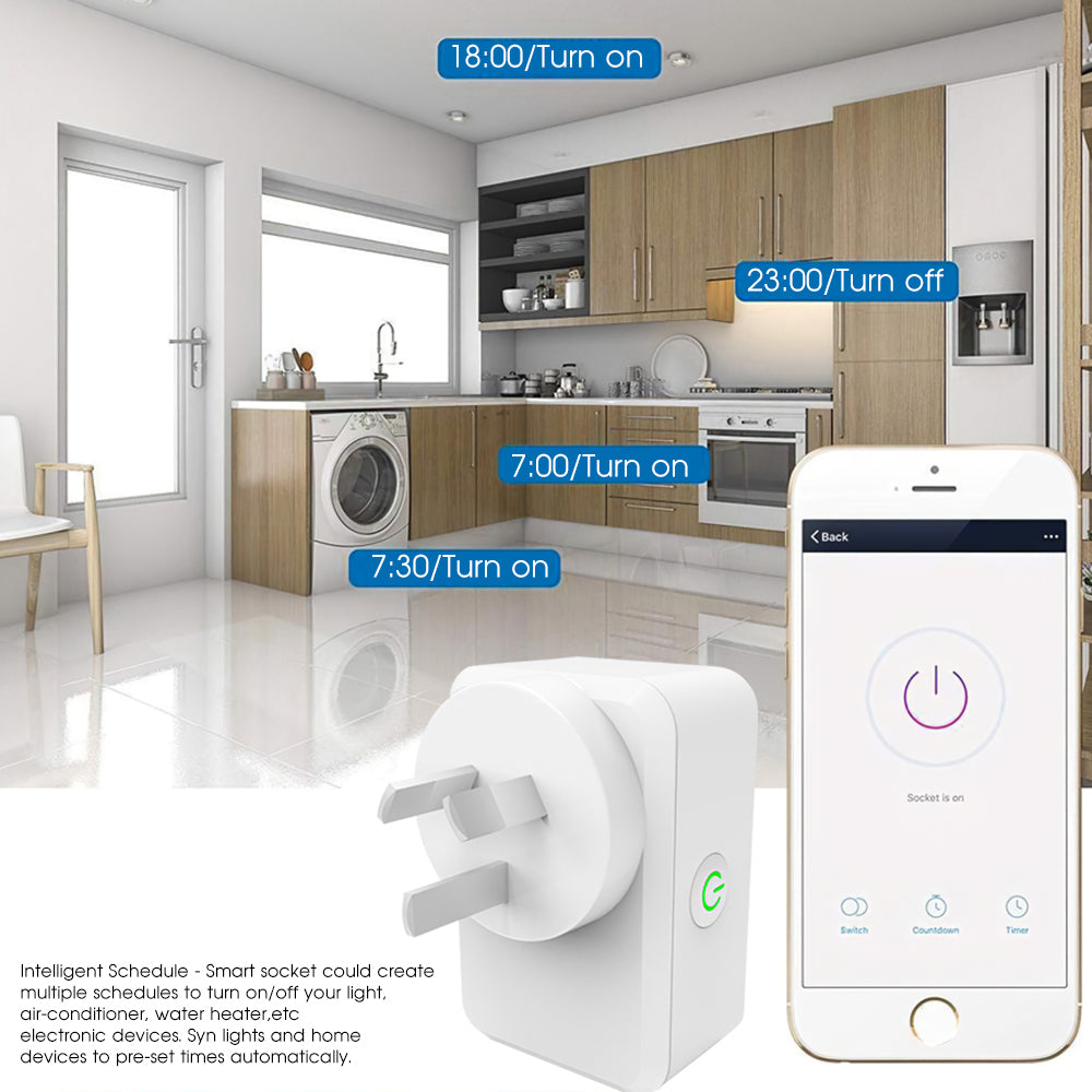 Presa Smart WiFi Programmabile - Controllo Remoto Casa Intelligente
